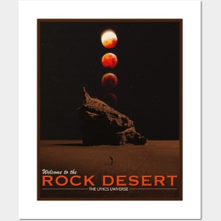 ROCK DESERT POSTCARD. Posters and Art